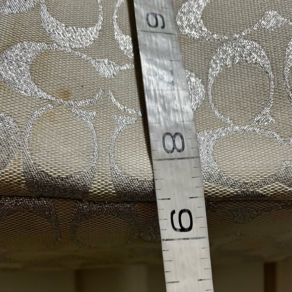 Coach bag C1175-F17724. Silver color - Picture 14 of 16